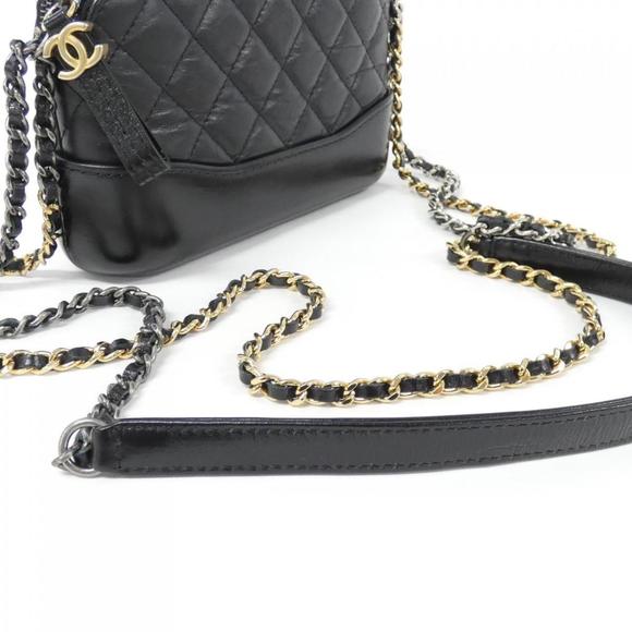 Chanel Gabriel Line Shoulder Bag Black Calf - Picture 6 of 8